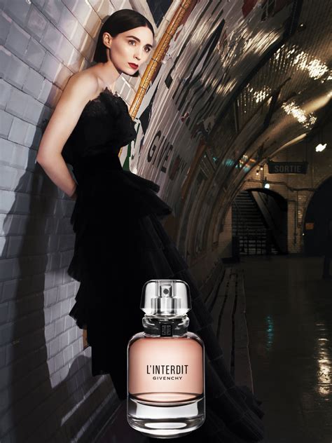 L'Interdit Absolu de Givenchy parfume Rooney Mara.